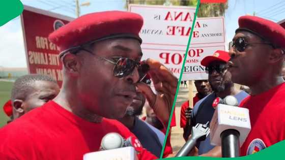 Ghanaians demand deportation of undocumented South Africans at protests in their country in TikTok Video