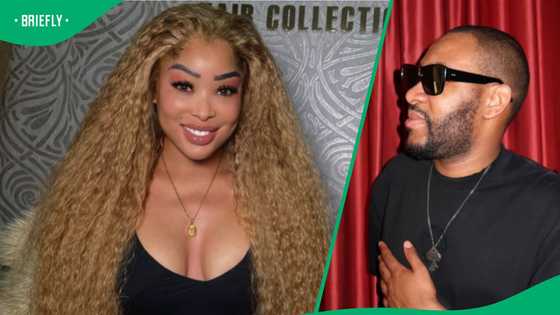 Khanyi Mbau's ex, Kudzai Mushonga and Dubai Princess spotted together in NYC