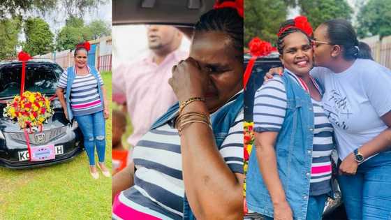 "It’s time for her to live in blessings": Grateful daughter spoils mother with sleek new ride on Christmas Eve