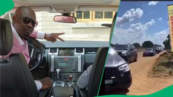 Video: Businessman MySol's convoy of 10+ BMW and Mercedes-Benz luxury cars worth 4M each amazes SA