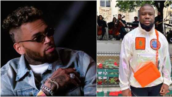 Chris Brown too loves Afrobeats: Hilarious reactions as American star uses Hushpuppi's name in his song lyrics