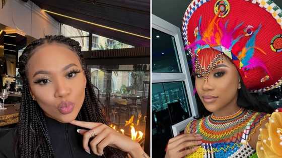 Video of Andile Mpisane's wife Tamia Mpisane speaking Zulu goes TikTok viral