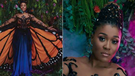 Lady Zamar: Singer shows off gorgeous legs in sexy outfit & heels