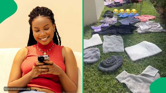 "She worked well under pressure": Woman calls out domestic worker over laundry left on grass