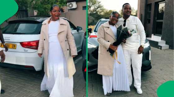 “The bar has left Earth”: Gent turns gender reveal into proposal with car gift