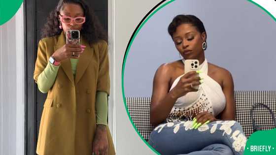“Are we allowed to laugh?”: SA floored by DJ Zinhle’s graduation photo in viral TikTok post