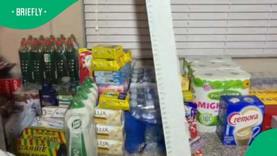 R8k grocery haul by Zimbabwean in South Africa stuns viewers