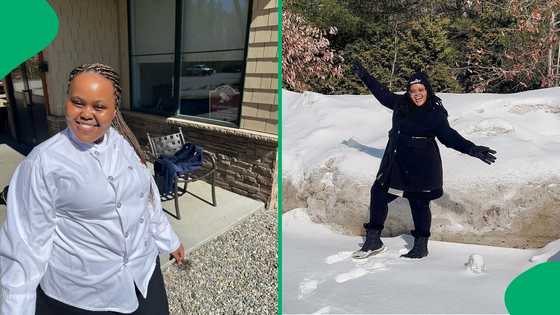 "God is by your side": SA woman gives peek of life as a chef in the US, SA wowed