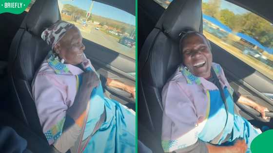 "Her reaction is everything": SA melts as Mzansi gent takes domestic worker for first ride in BMW M4