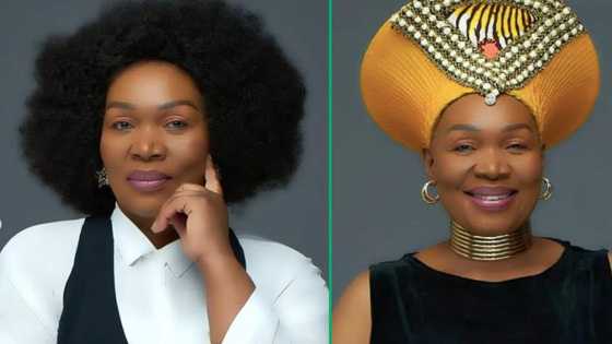 'Umkhoka: The Curse' star Deli Malinga grateful after bagging 1st award after 30 years in industry