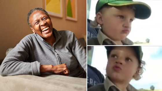 Adorable video of farmer and his son speaking Zulu on their farm rounds leaves Mzansi hearts in puddle of mush