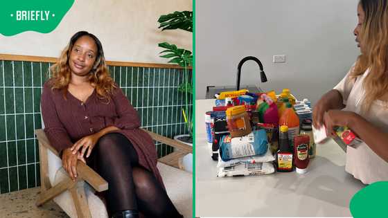 Woman’s R4.1K Harare grocery haul gets people talking after seeing what filled her table