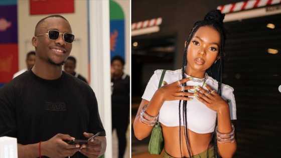 Zamani Mbatha's girlfriend Snikiwe Mhlongo catches him in bed with another woman, shares pictures online