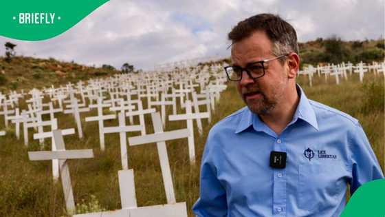 Ernst Roets plans to plant 3,000 crosses in Washington to spotlight farm attacks in SA