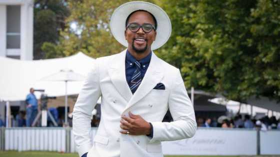 Maps Maponyane admits that a special girl Is converting him from a “Grinch” to a Christmas lover, SA swoons