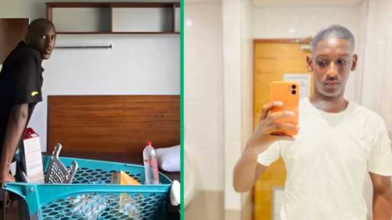 Student unpacks first res groceries, Mzansi has a question: "Is this gonna last the whole month?"