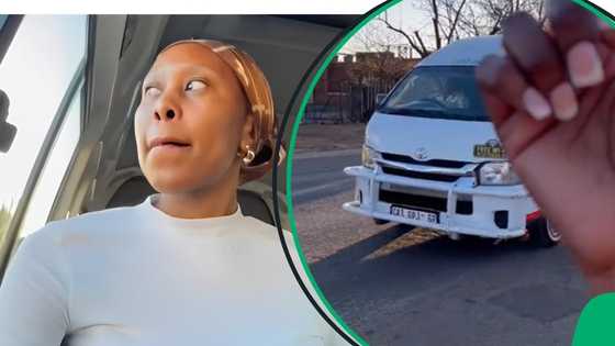 "They took my R50 for directions yesterday": Woman disguises herself to keep wig safe in Joburg taxi rank