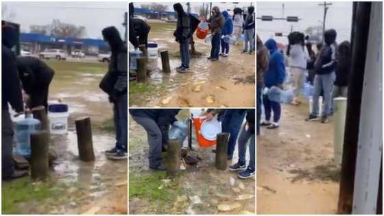 Viral video shows Americans queueing to fetch water from 1 tap amid power outage