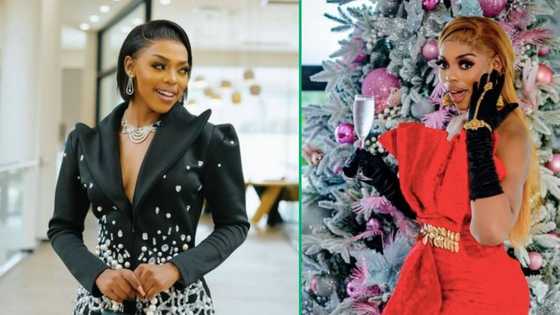 Khosi Twala leaves Mzansi men drooling with her saucy Valentine's Day pictures: "My Goodness"