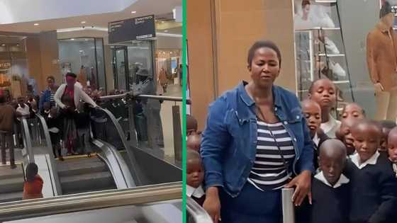 "An experience they will never forget": Strangers help schoolkids down escalator, makes SA smile