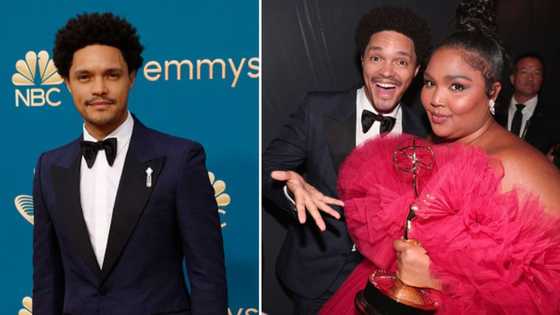Trevor Noah's amazing time as 'The Daily Show' host in 19 magnetic snaps with celebrities like Lizzo, Zendaya, and many more at Emmys 2022