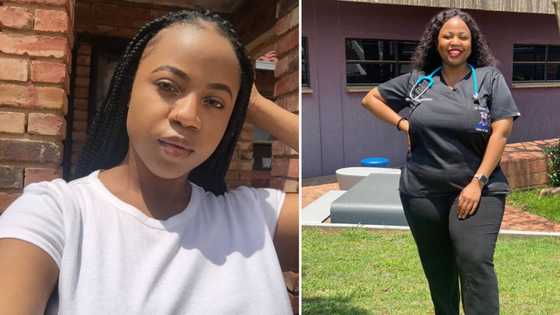 Beautiful woman writes last exam to become a doctor, celebrates finishing medical school: SA cheers for her