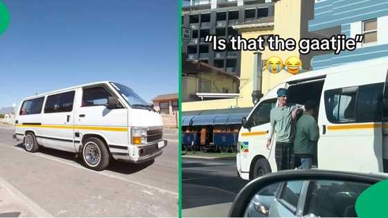 "Is that the gaatjie?" White Cape Town man working on taxi gets Mzansi smiling