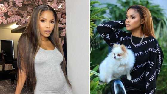 Khanya Mkangisa lauded for her beauty and hourglass figure, fans crown her the most beautiful celeb in SA