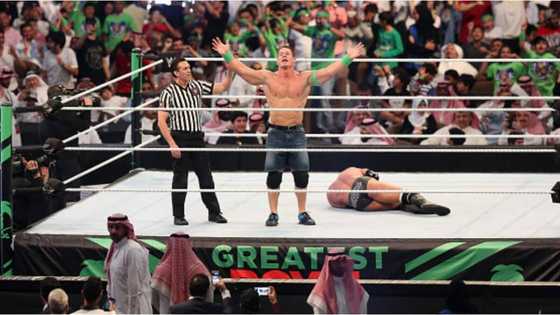 John Cena makes surprise appearance on WWE to announce his return
