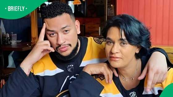 Lynn Forbes visits her late son AKA's graveyard, says it is "A joyful and peaceful experience"