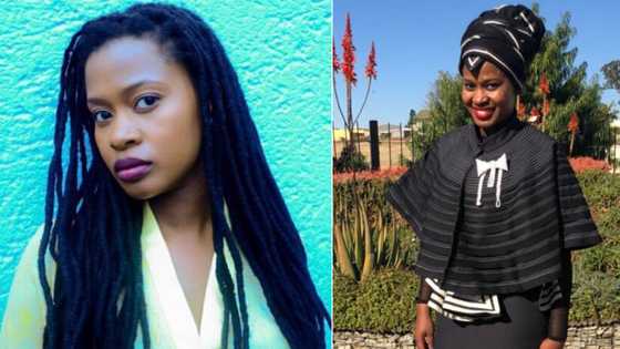 Zenande Mfenyana leaves Mzansi curious after threatening to spill tea