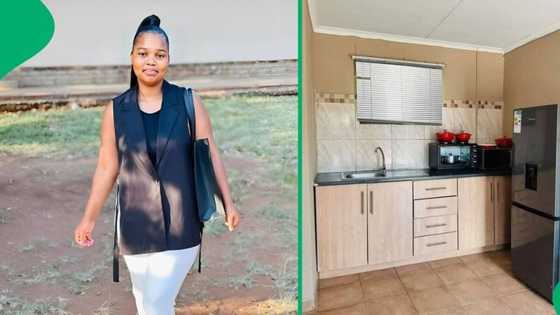 "A dream come true": 22-year-old Mzansi woman stuns and inspires with beautifully furnished home