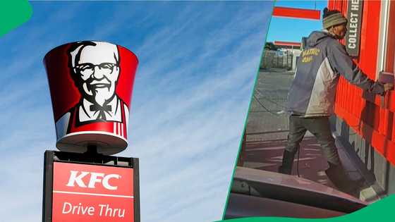 "Ride thru": Man orders KFC at drive-thru with horse and wagon, South Africa amused