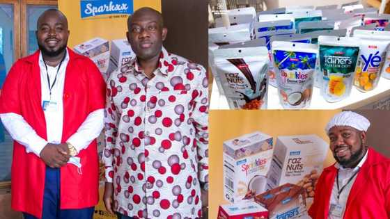 Derrick Yiiyi Annoh: Meet the young graduate on the quest to produce world's most popular snack