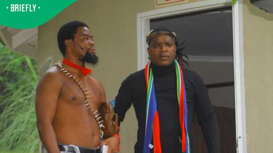 Ngizwe Mchunu and Phakelumthakathi land on Mzansi Magic reality TV show ‘Amabhinca’, Mzansi reacts