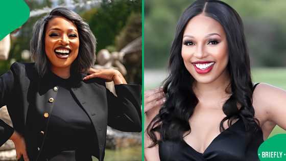 Pictures: Actress Phindile Gwala stuns at the BAL Finals experience with Hennessy
