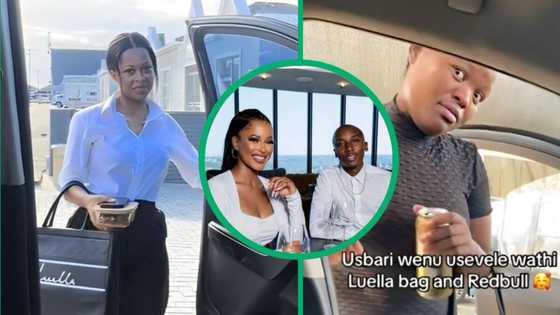 SA women copy soft-spoken girlfriend asking for Red Bull in video, Ntando and Bash dubbed Couple of the Month