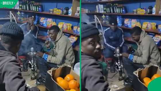 “Protection fee members”: Men casually lounging inside spaza shop worry SA in Facebook video