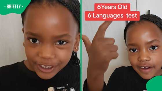 "She is very cute", Kid flexes proficiency in six South African languages