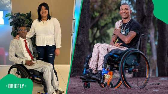 "Living out her vows": Wife helping bodybuilding husband in wheelchair enjoy beach impresses South Africans