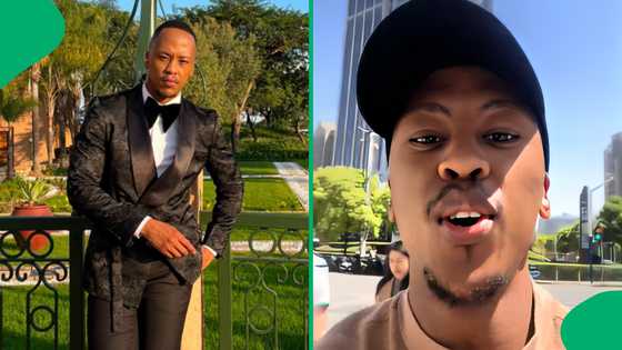 "Please come fetch me": SA man flexes apartment in China, Mzansi shows love