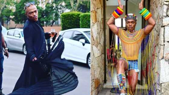 Somizi is living his best life, Taking in every part of Namibia