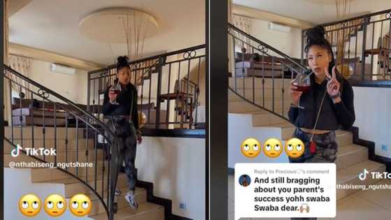 Young woman flexes mansion in TikTok video as clap back to hater’s criticism that she’s using parents’ money