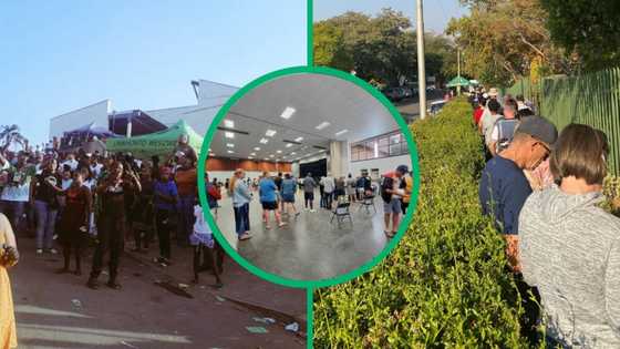 IN PICTURES: South Africa Comes Out in their Numbers to Vote in the General Elections