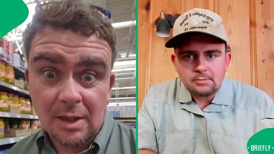 "Pickle juice is good": Afrikaner farmer explores American groceries during shopping, SA impressed