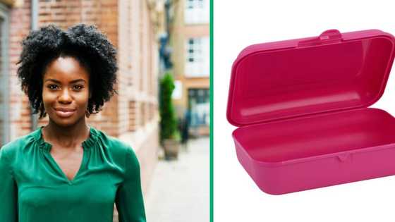 Angry woman calls out deadbeat dad while smashing lunchbox in a TikTok video