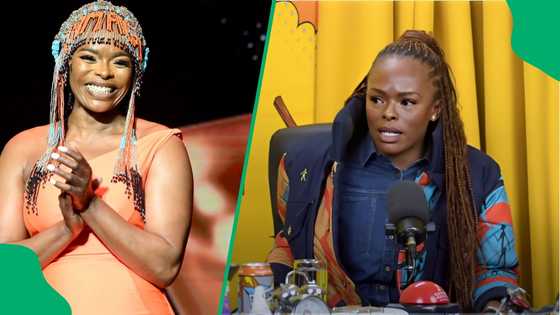 Unathi celebrates 1 million views for interview on 'Podcast And Chill': "Thank you for your love"