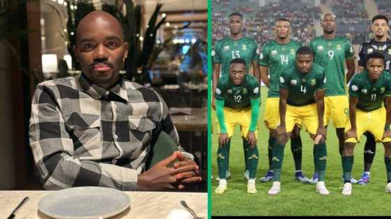 AFCON: Dr Musa Mthombeni gives a hilarious reaction to Bafana Bafana's win against Namibia