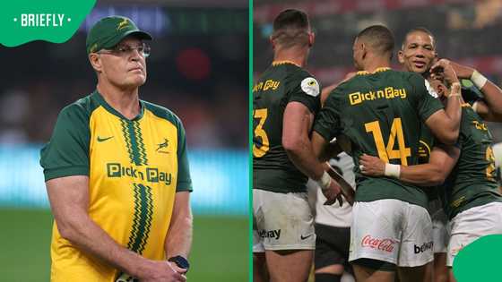 Rassie Erasmus shares heartfelt video of community celebrating Springbok debutant