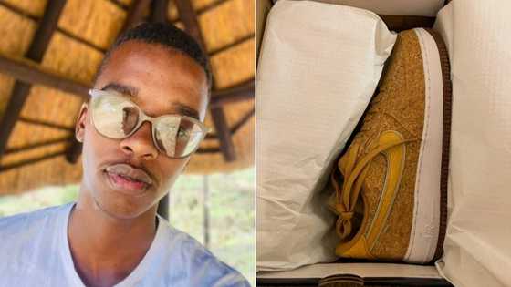 Mzansi hilariously reacts to man's new R2k kicks: 'Update us also when the milk arrives'